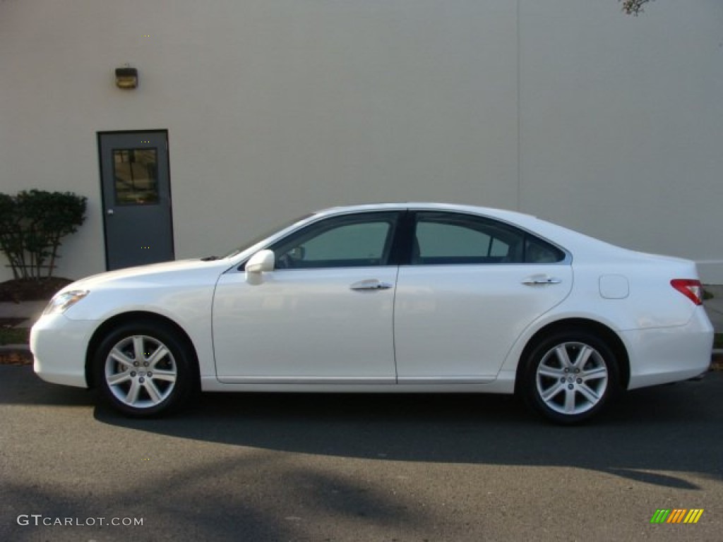 2009 ES 350 - Starfire Pearl White / Cashmere photo #1