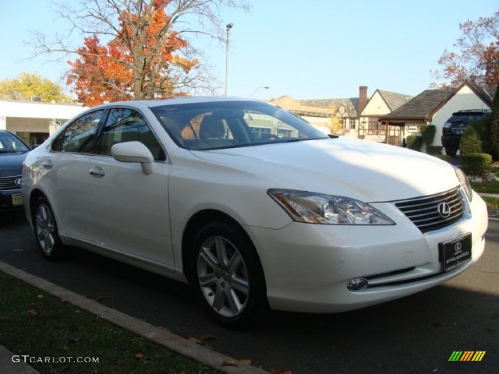 2009 ES 350 - Starfire Pearl White / Cashmere photo #3