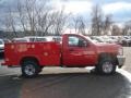 2011 Victory Red Chevrolet Silverado 2500HD Regular Cab Chassis  photo #5