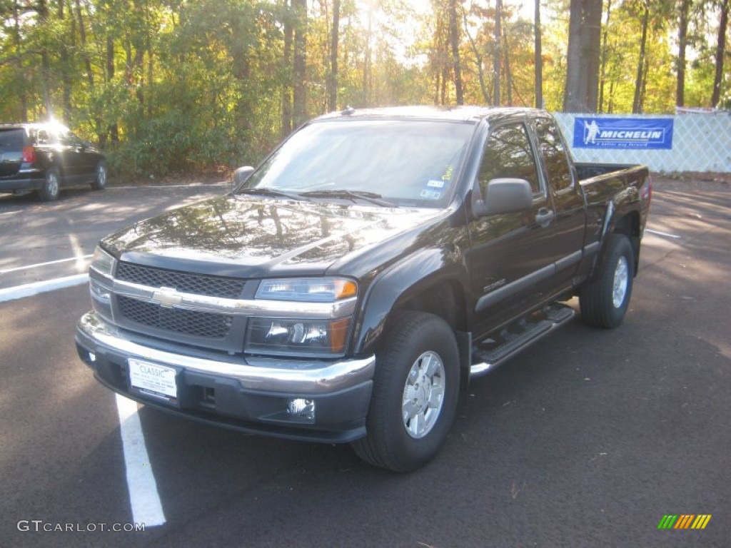 Black Chevrolet Colorado