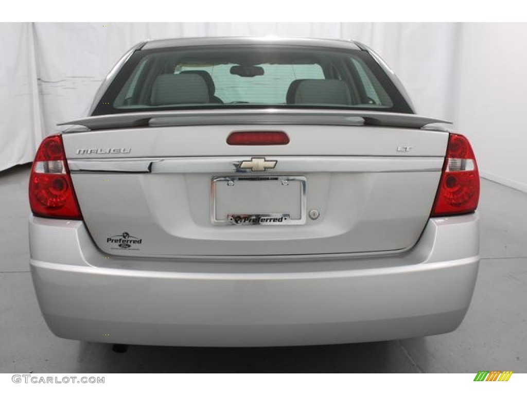 2007 Malibu LT Sedan - Silverstone Metallic / Titanium Gray photo #5