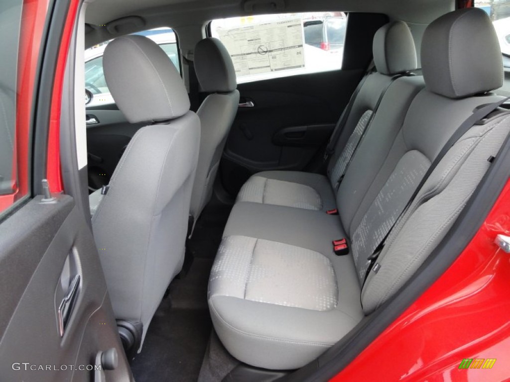 Jet Black/Dark Titanium Interior 2012 Chevrolet Sonic LS Hatch Photo #56437141