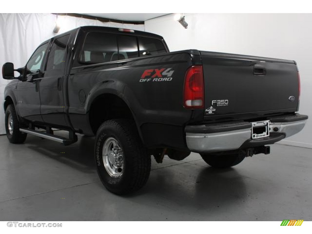 2004 F350 Super Duty FX4 Crew Cab 4x4 - Black / Medium Flint photo #6