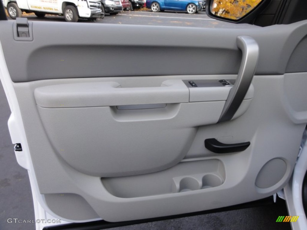 2012 Silverado 1500 Work Truck Regular Cab - Summit White / Dark Titanium photo #10