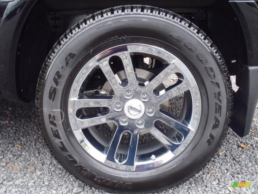 2012 Nissan Titan SL Heavy Metal Chrome Edition Crew Cab Wheel Photo #56439317