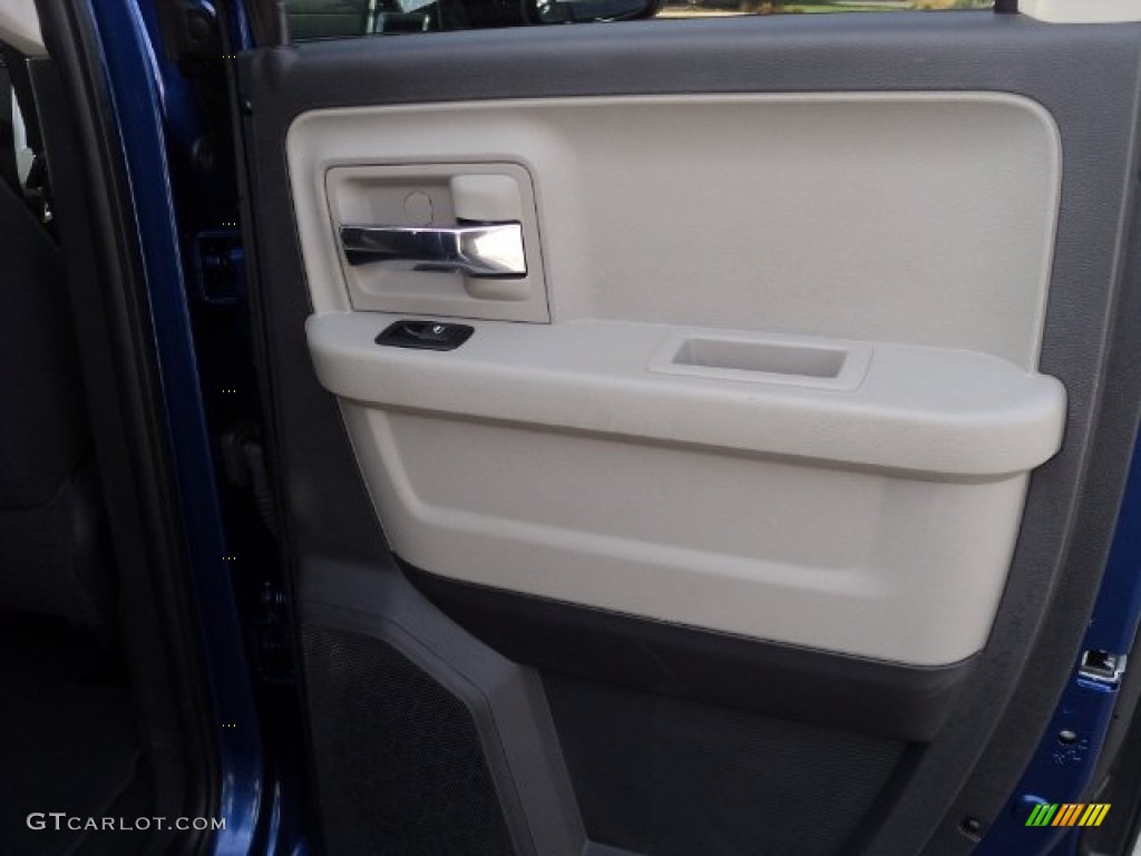 2010 Ram 1500 SLT Quad Cab 4x4 - Deep Water Blue Pearl / Dark Slate/Medium Graystone photo #15