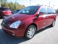 2006 Claret Red Kia Sedona EX  photo #3