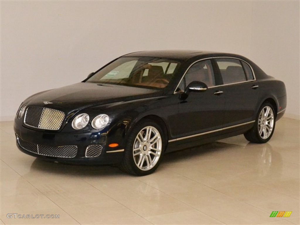 2012 Continental Flying Spur  - Dark Sapphire / Saddle photo #1