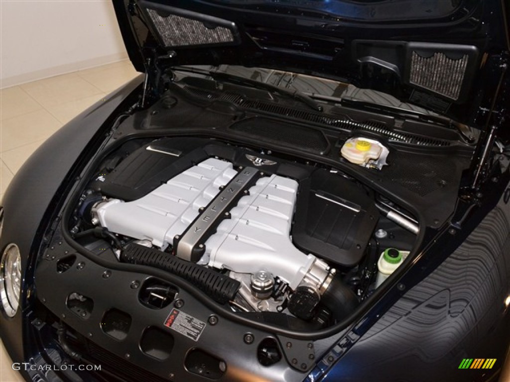 2012 Bentley Continental Flying Spur Standard Continental Flying Spur Model 6.0 Liter Twin-Turbocharged DOHC 48-Valve VVT W12 Engine Photo #56440114