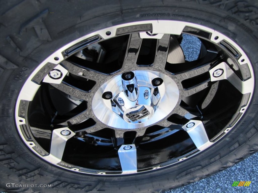 2012 Jeep Wrangler Unlimited Sahara 4x4 Custom Wheels Photo #56440348