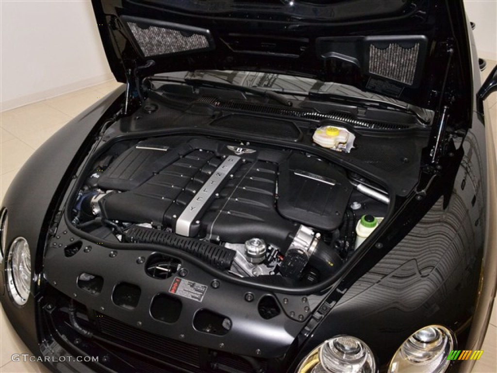 2012 Bentley Continental Flying Spur Speed 6.0 Liter Twin-Turbocharged DOHC 48-Valve VVT W12 Engine Photo #56440375