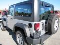 2012 Bright Silver Metallic Jeep Wrangler Sport 4x4  photo #5