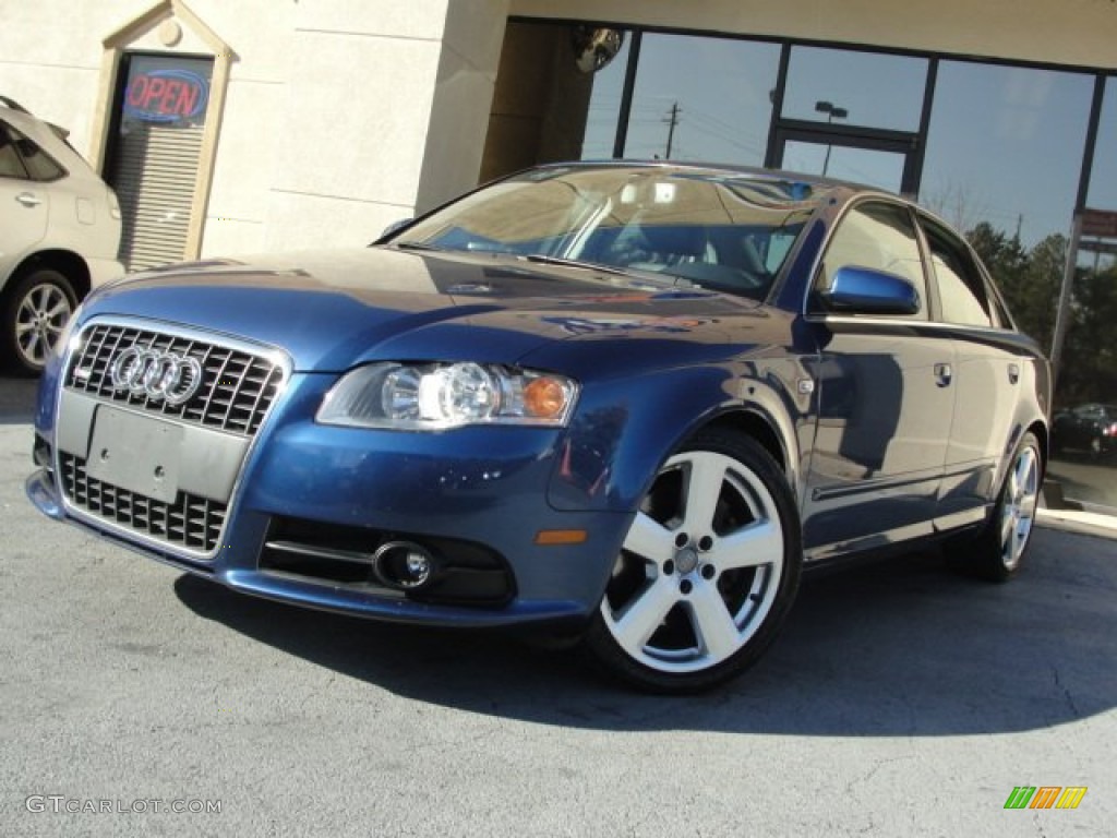 Liquid Blue Metallic Audi A4