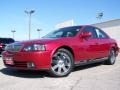 2003 Vivid Red Metallic Lincoln LS V8  photo #1