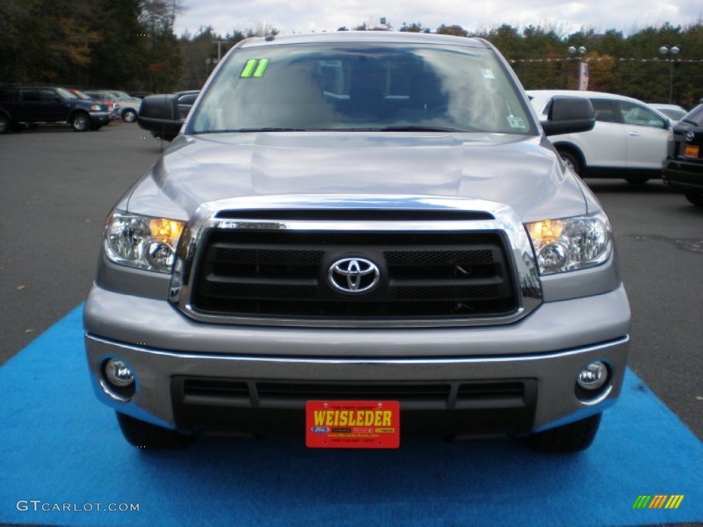 2011 Tundra TRD CrewMax 4x4 - Silver Sky Metallic / Graphite Gray photo #4