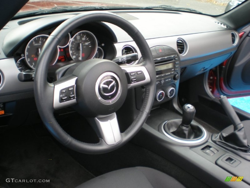 2009 MX-5 Miata Sport Roadster - Copper Red Mica / Black photo #11