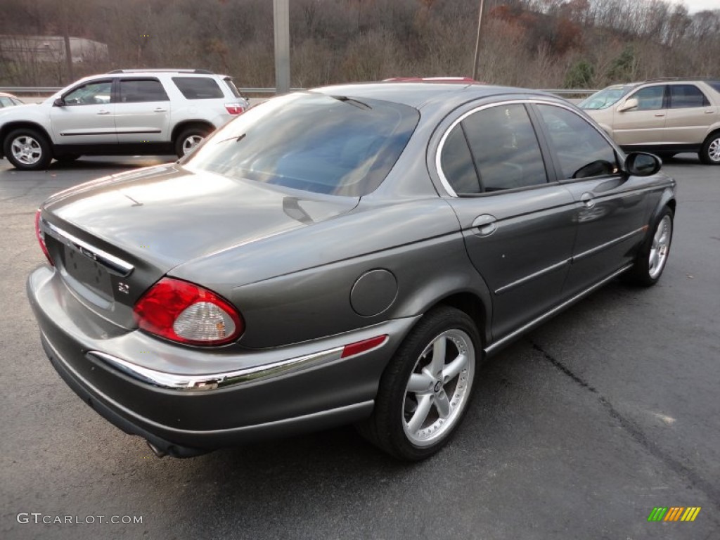 2007 X-Type 3.0 - Shadow Grey Metallic / Ivory photo #5
