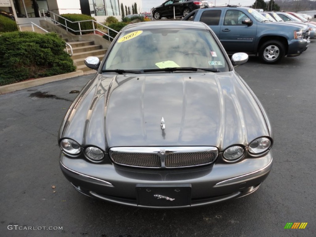 2007 X-Type 3.0 - Shadow Grey Metallic / Ivory photo #8