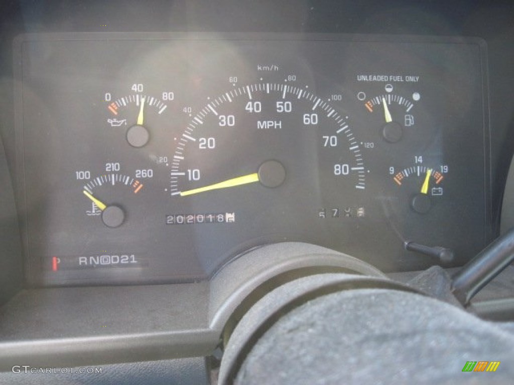 1994 Chevrolet C/K C2500 Extended Cab Gauges Photos