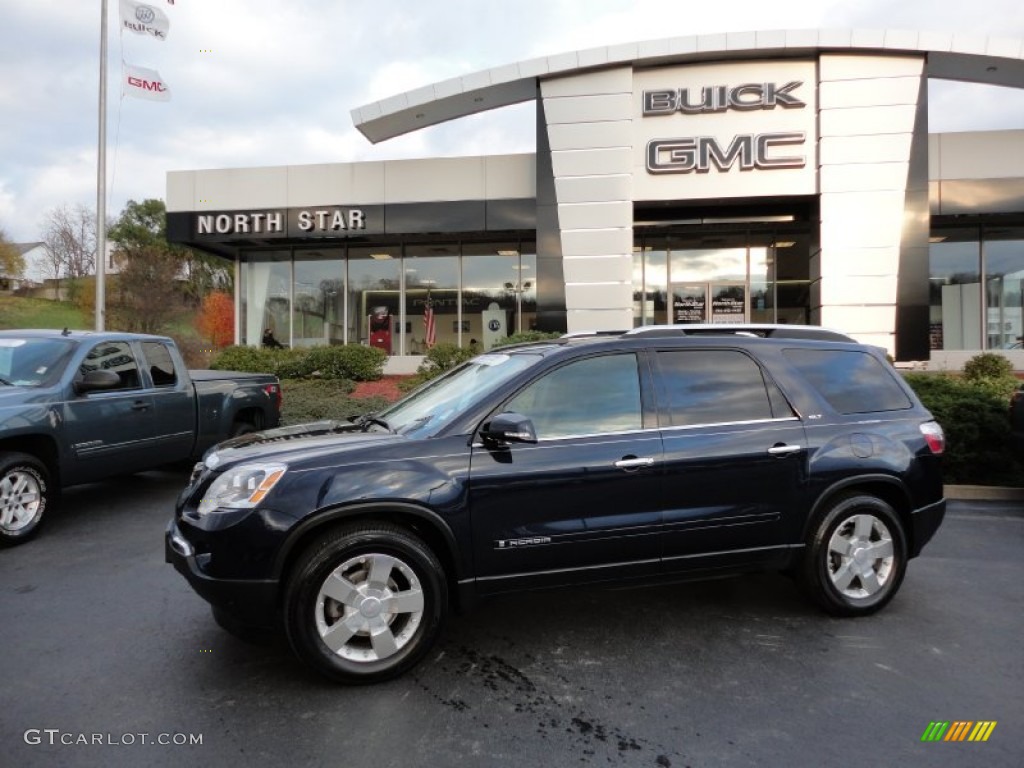 2007 Acadia SLT AWD - Deep Blue Metallic / Ebony photo #1