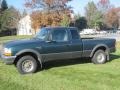 1998 Deep Emerald Green Metallic Ford Ranger XLT Extended Cab 4x4  photo #4