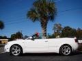 Ibis White - A4 2.0T Cabriolet Photo No. 4