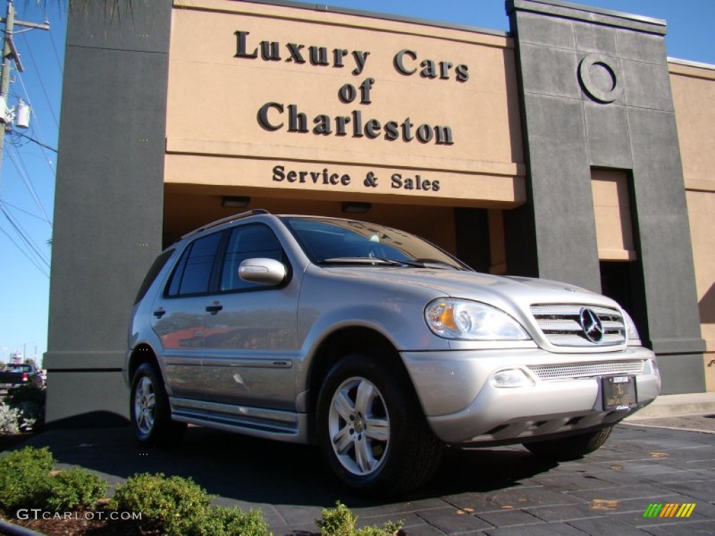 2005 ML 350 4Matic - Brilliant Silver Metallic / Charcoal photo #35