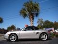 Arctic Silver Metallic 2003 Porsche Boxster Standard Boxster Model Exterior
