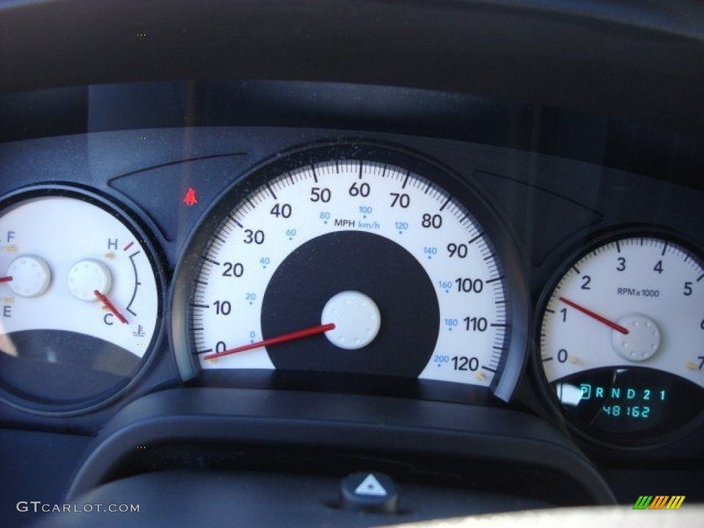 2009 Dodge Dakota ST Crew Cab Gauges Photo #56446853
