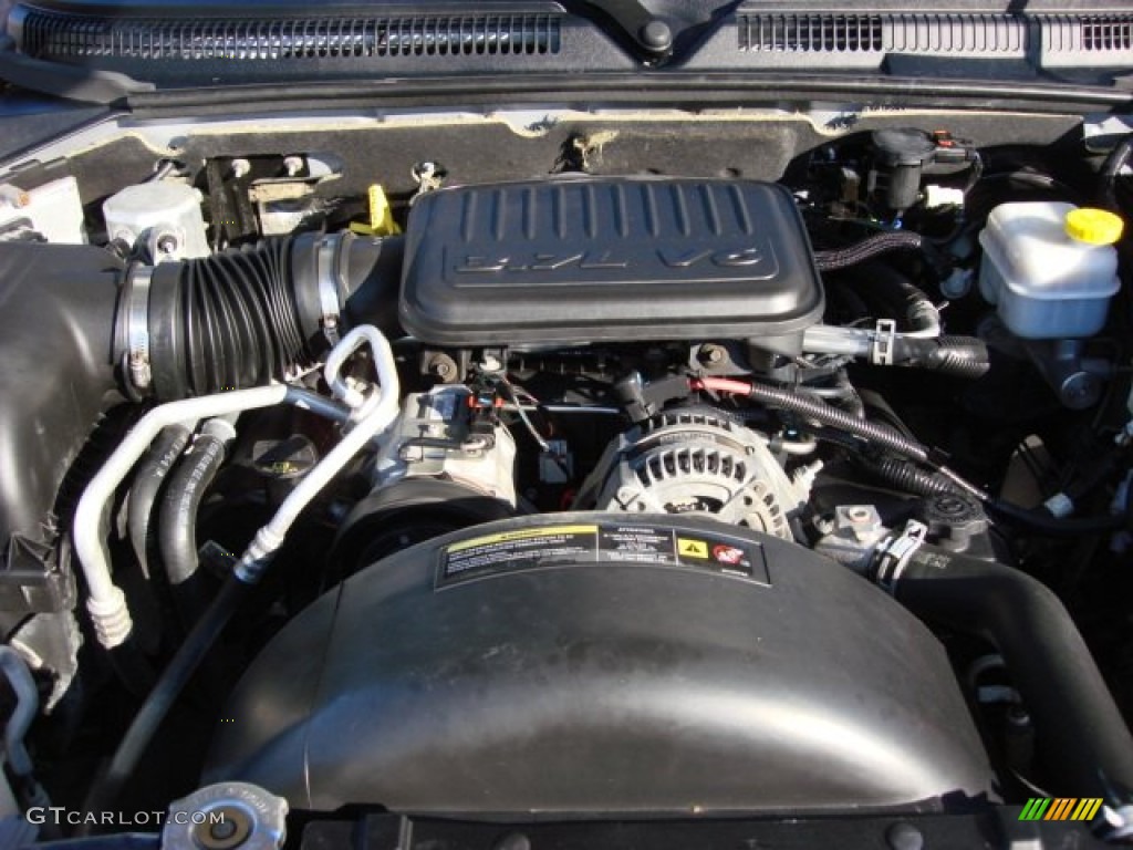 2009 Dodge Dakota ST Crew Cab 3.7 Liter SOHC 12-Valve Magnum V6 Engine Photo #56446871