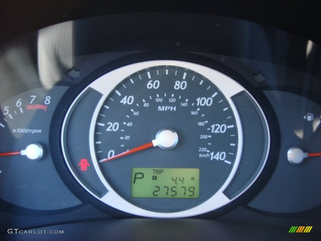 2009 Hyundai Tucson GLS Gauges Photo #56447165