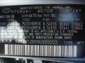 BU: Alpine Frost 2009 Hyundai Tucson GLS Color Code