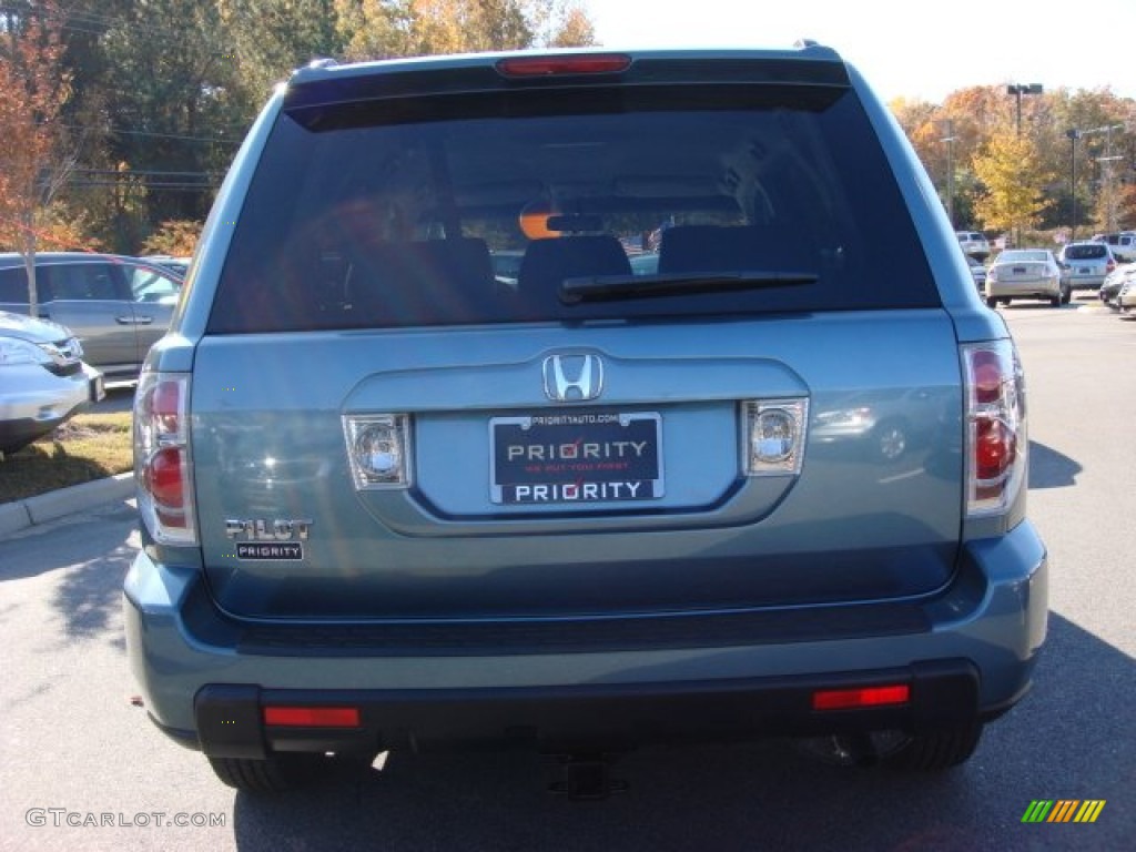 2008 Pilot Value Package - Steel Blue Metallic / Gray photo #5