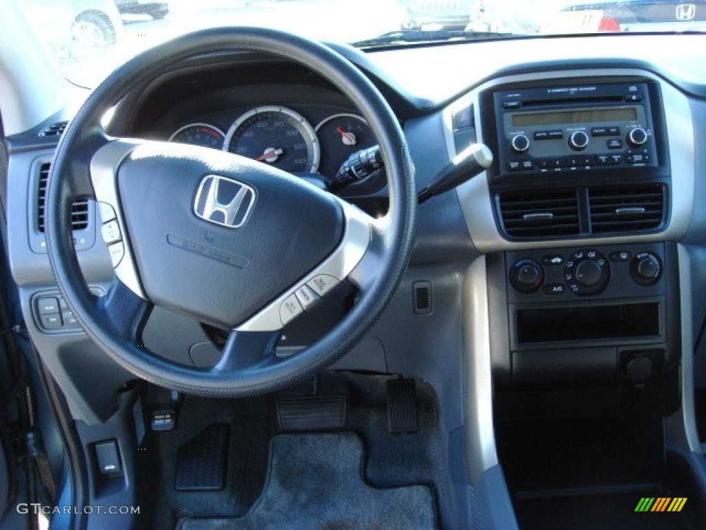 2008 Pilot Value Package - Steel Blue Metallic / Gray photo #13