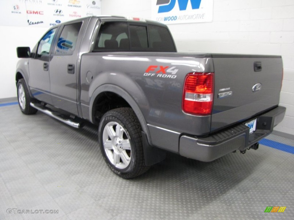 2006 F150 FX4 SuperCrew 4x4 - Dark Shadow Grey Metallic / Black photo #3