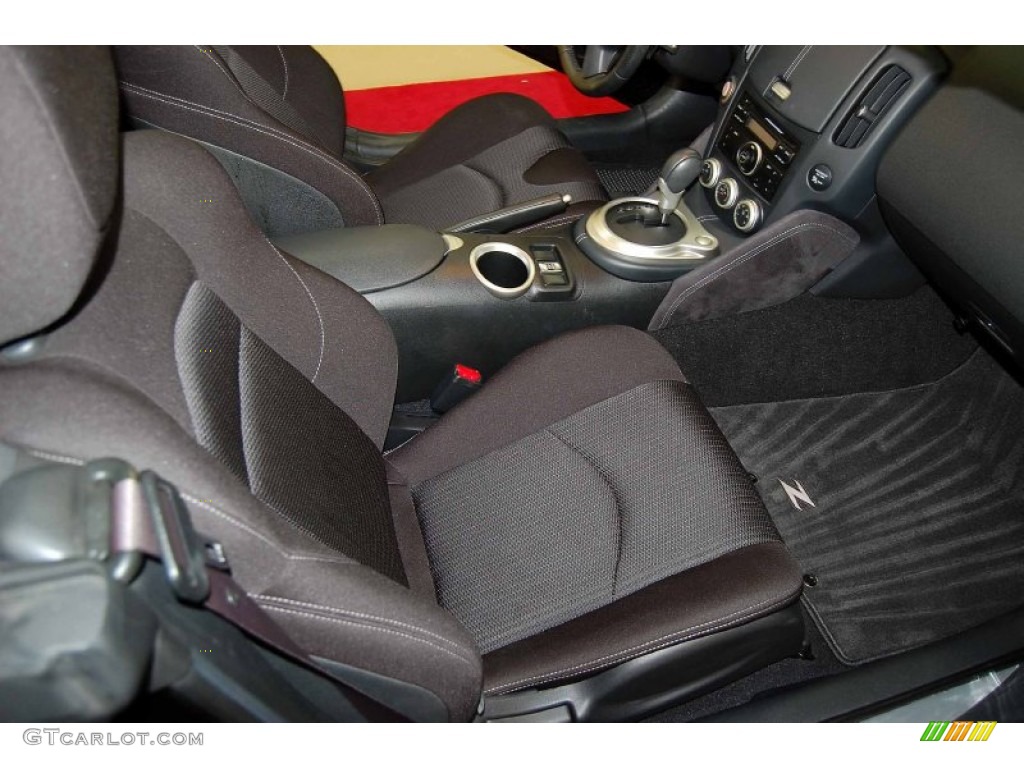 2010 370Z Touring Roadster - Magnetic Black / Black Leather photo #17