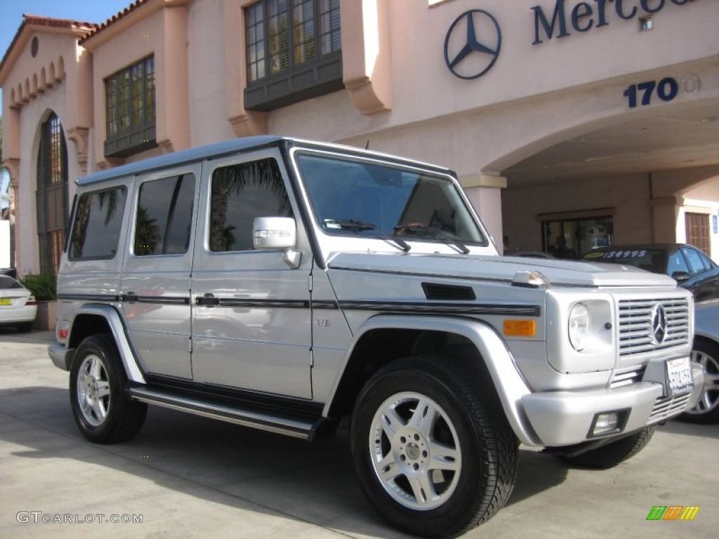 2004 G 500 - Brilliant Silver Metallic / Black photo #1