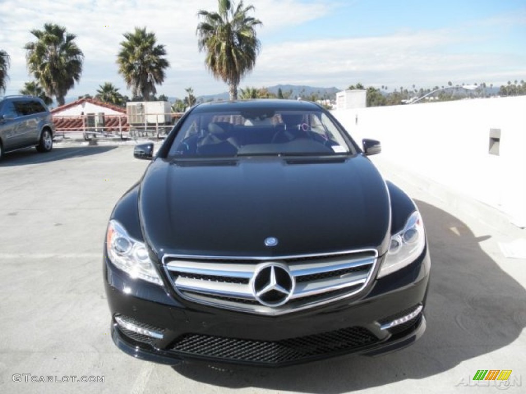 Black Mercedes-Benz CL