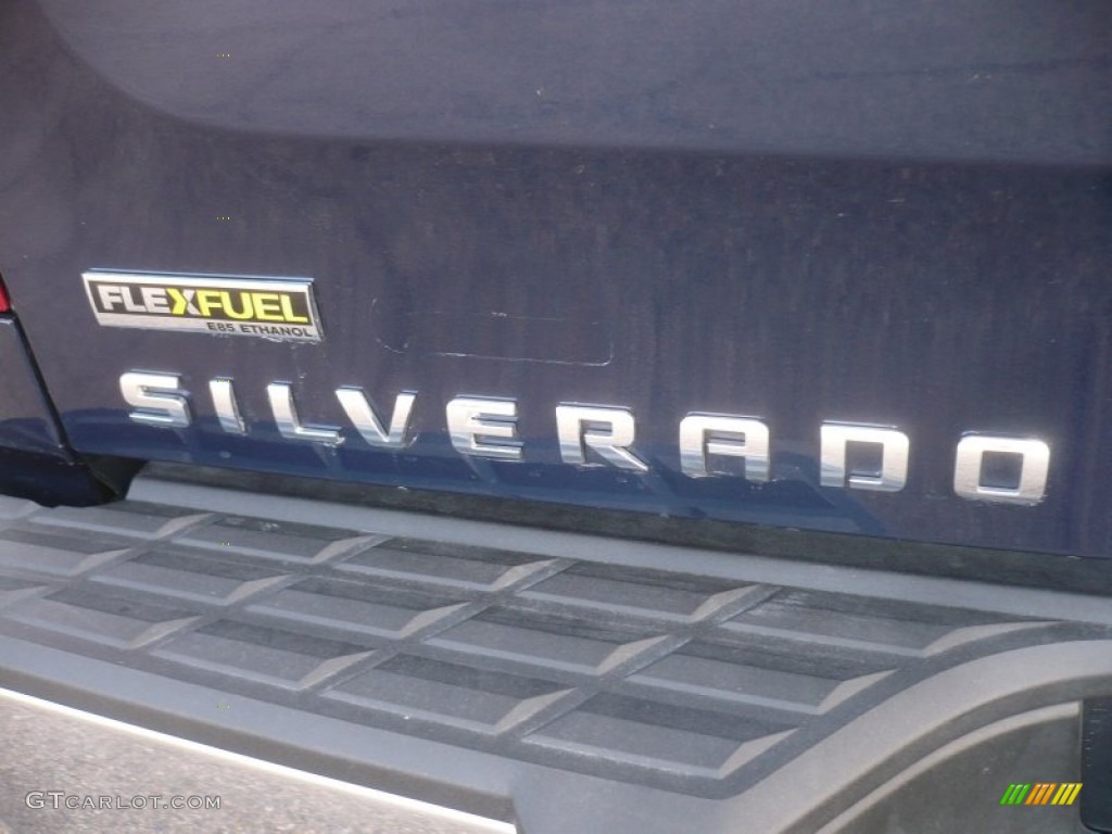 2009 Silverado 1500 LT Extended Cab 4x4 - Imperial Blue Metallic / Ebony photo #12