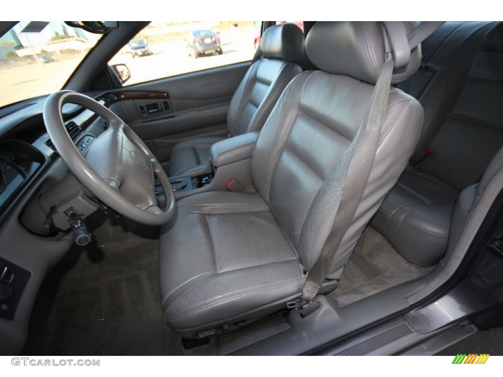 Pewter Interior 1999 Cadillac Eldorado Doral Coupe Photo #56452349