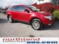 2010 Red Candy Metallic Ford Edge SEL AWD  photo #2