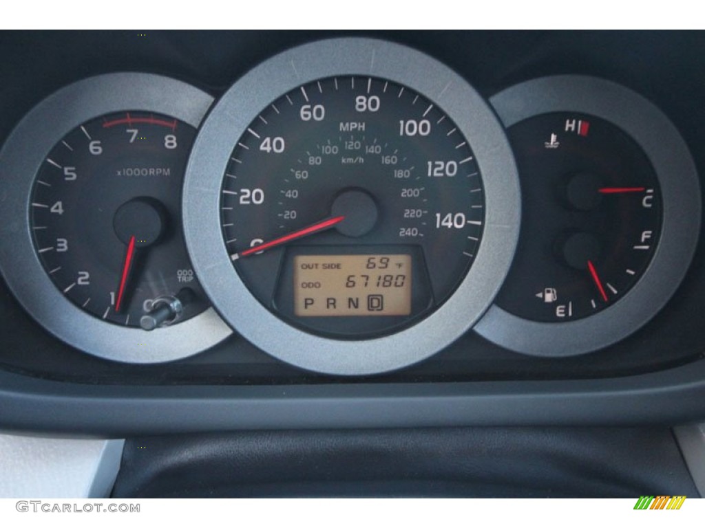 2007 Toyota RAV4 Limited Gauges Photo #56453090