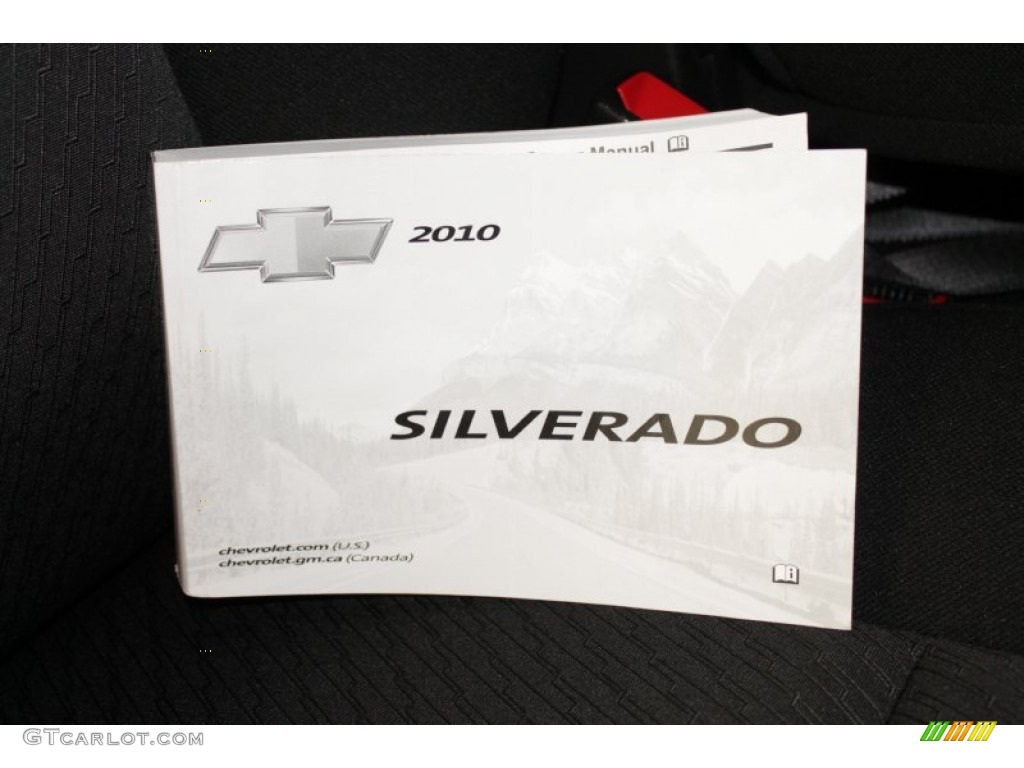 2010 Silverado 1500 Extended Cab 4x4 - Black / Dark Titanium photo #18
