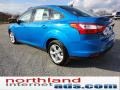 2012 Blue Candy Metallic Ford Focus SE Sport Sedan  photo #9