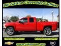 2012 Victory Red Chevrolet Silverado 1500 LT Extended Cab 4x4  photo #1