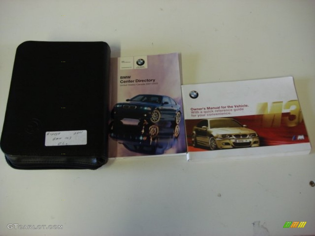 2001 BMW M3 Coupe Books/Manuals Photos