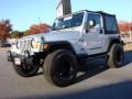 2004 Bright Silver Metallic Jeep Wrangler X 4x4  photo #2