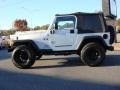 2004 Bright Silver Metallic Jeep Wrangler X 4x4  photo #3
