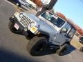 2004 Bright Silver Metallic Jeep Wrangler X 4x4  photo #8