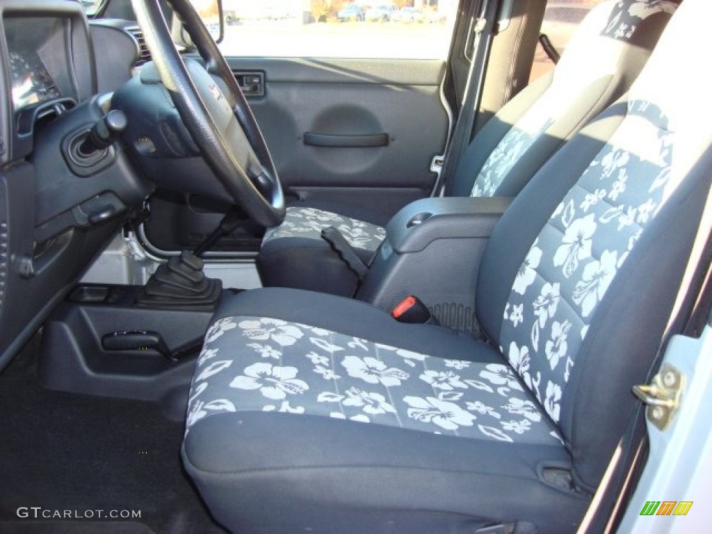 Dark Slate Gray Interior 2004 Jeep Wrangler X 4x4 Photo #56455742